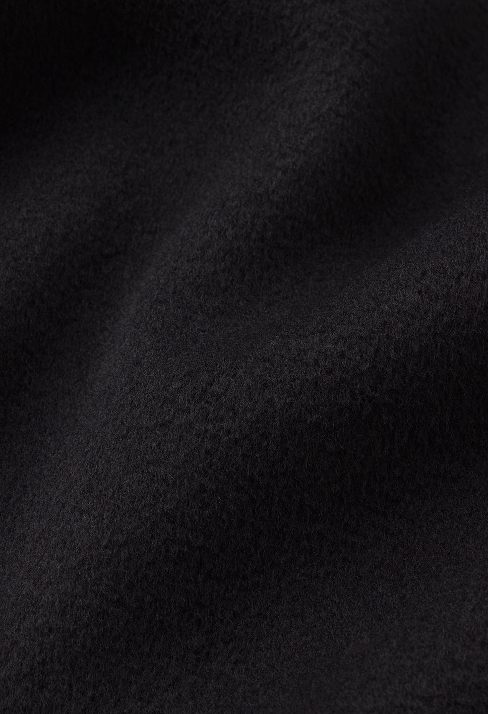 Silk Wool Lexington Full Zip / Black
