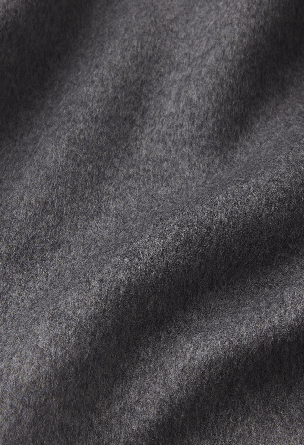 Silk Wool Overcoat / Grey
