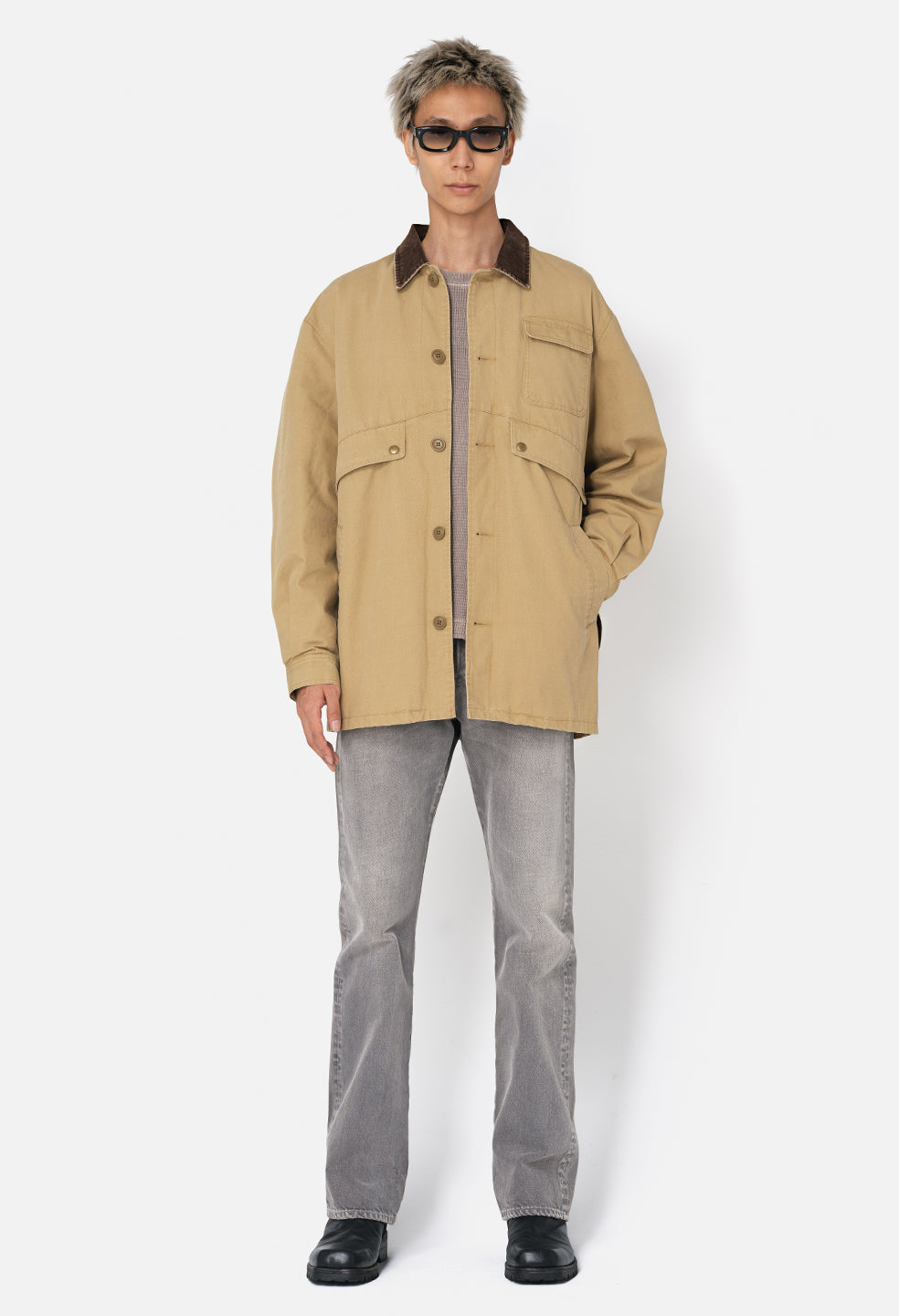 Hunting Field Jacket / Dune - JOHN ELLIOTT