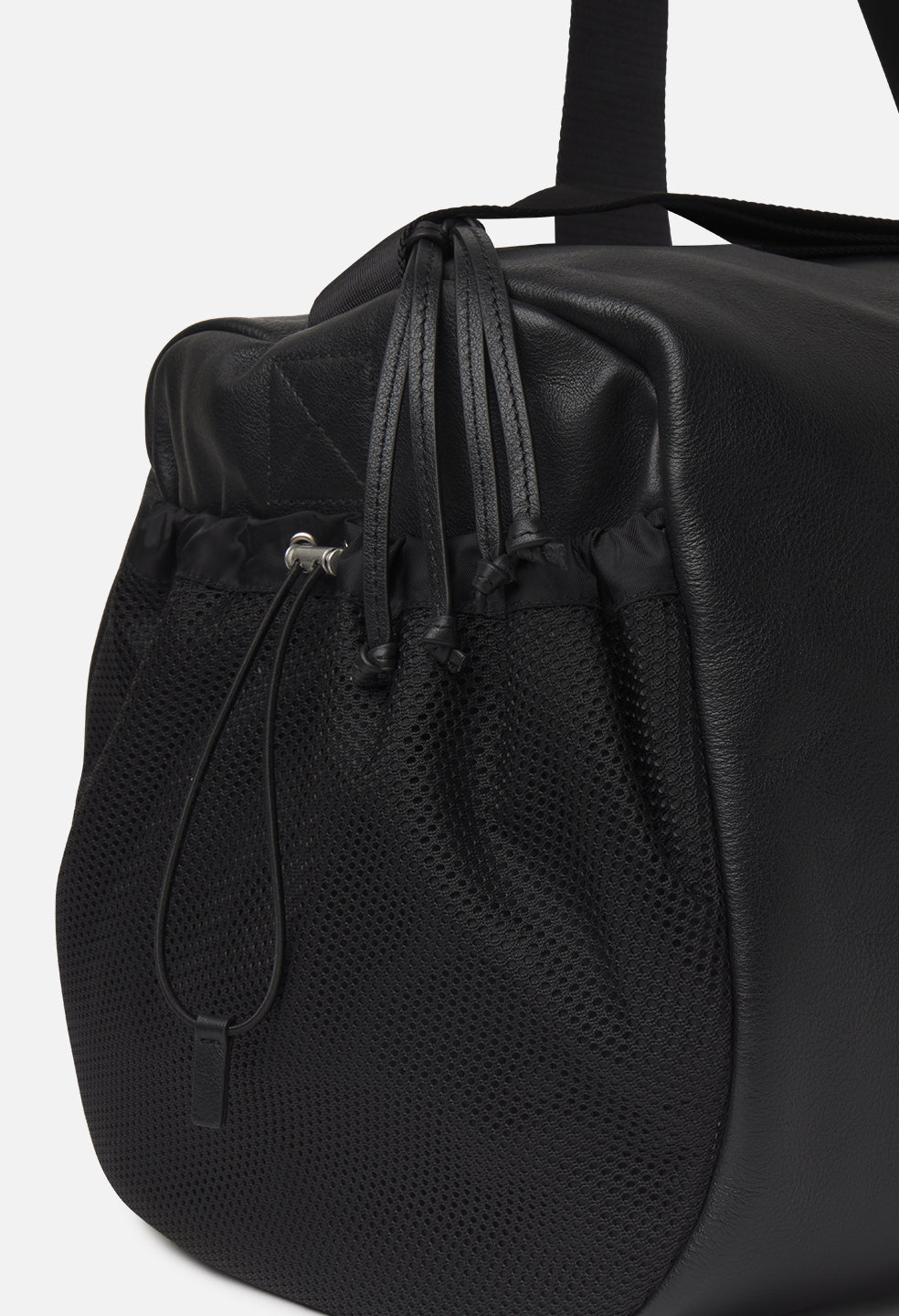 Leather Modular Duffle / Black