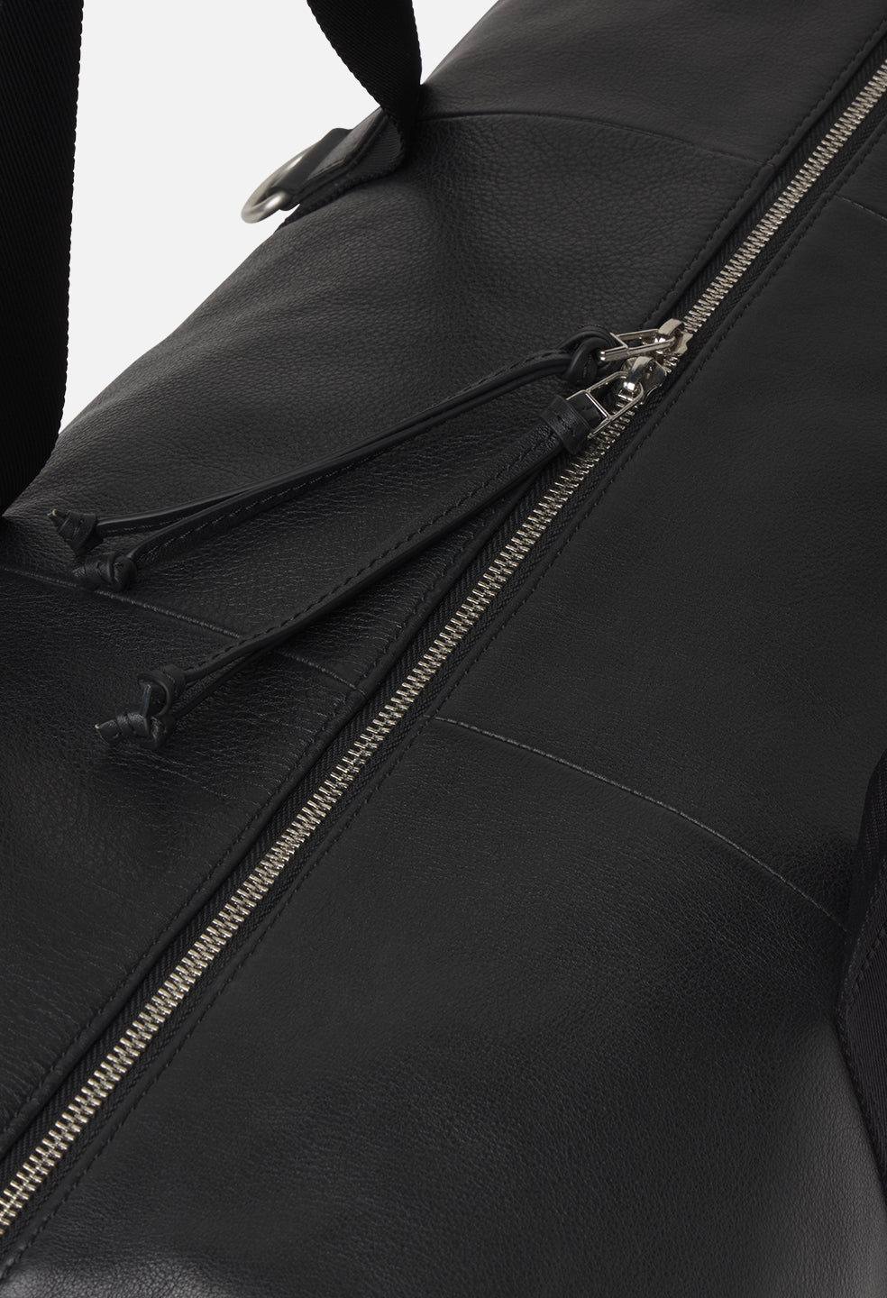 Leather Modular Duffle / Black