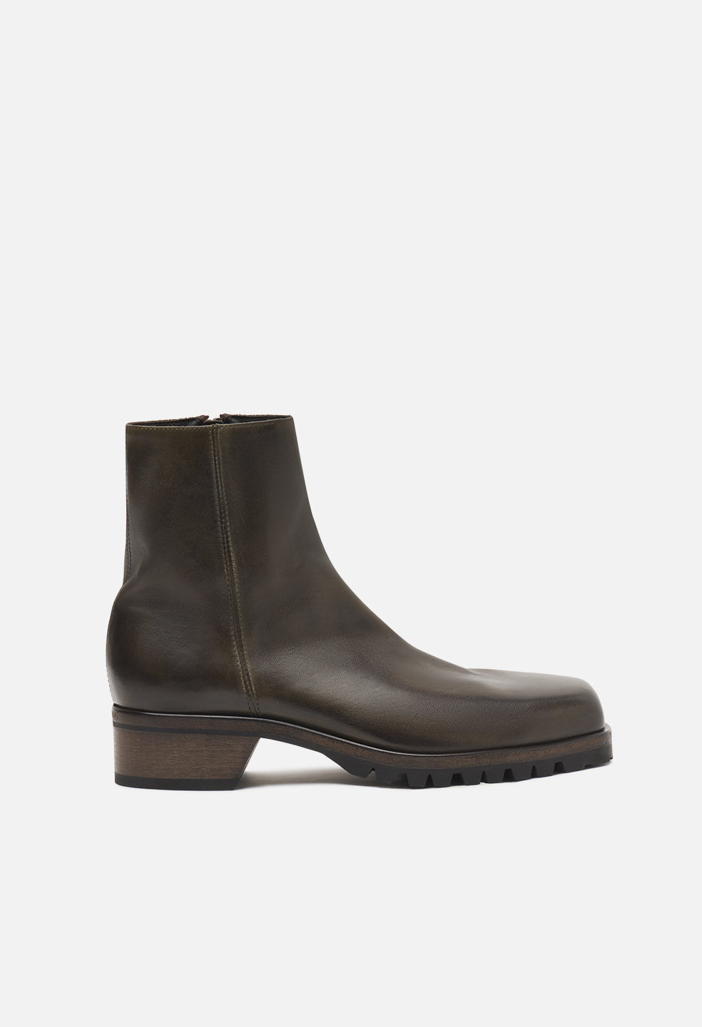 Square Toe Boot / Loden