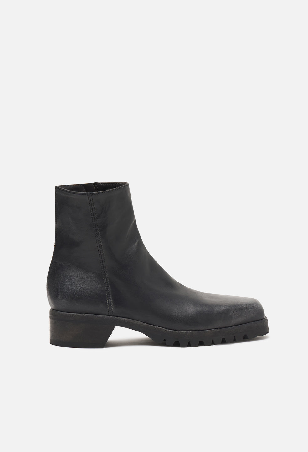 Square Toe Boot / Vintage Black