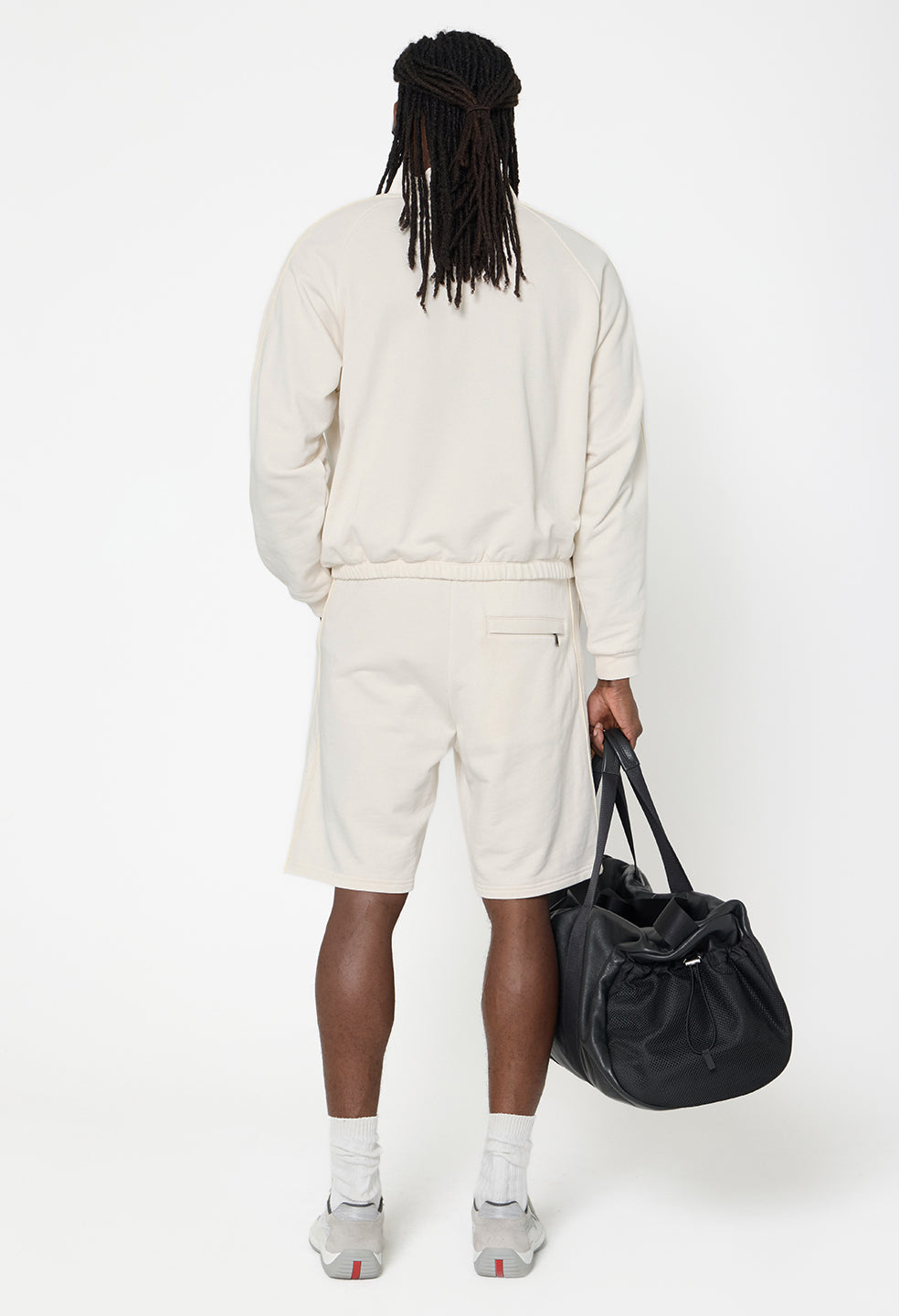 Track Half Zip / Salt