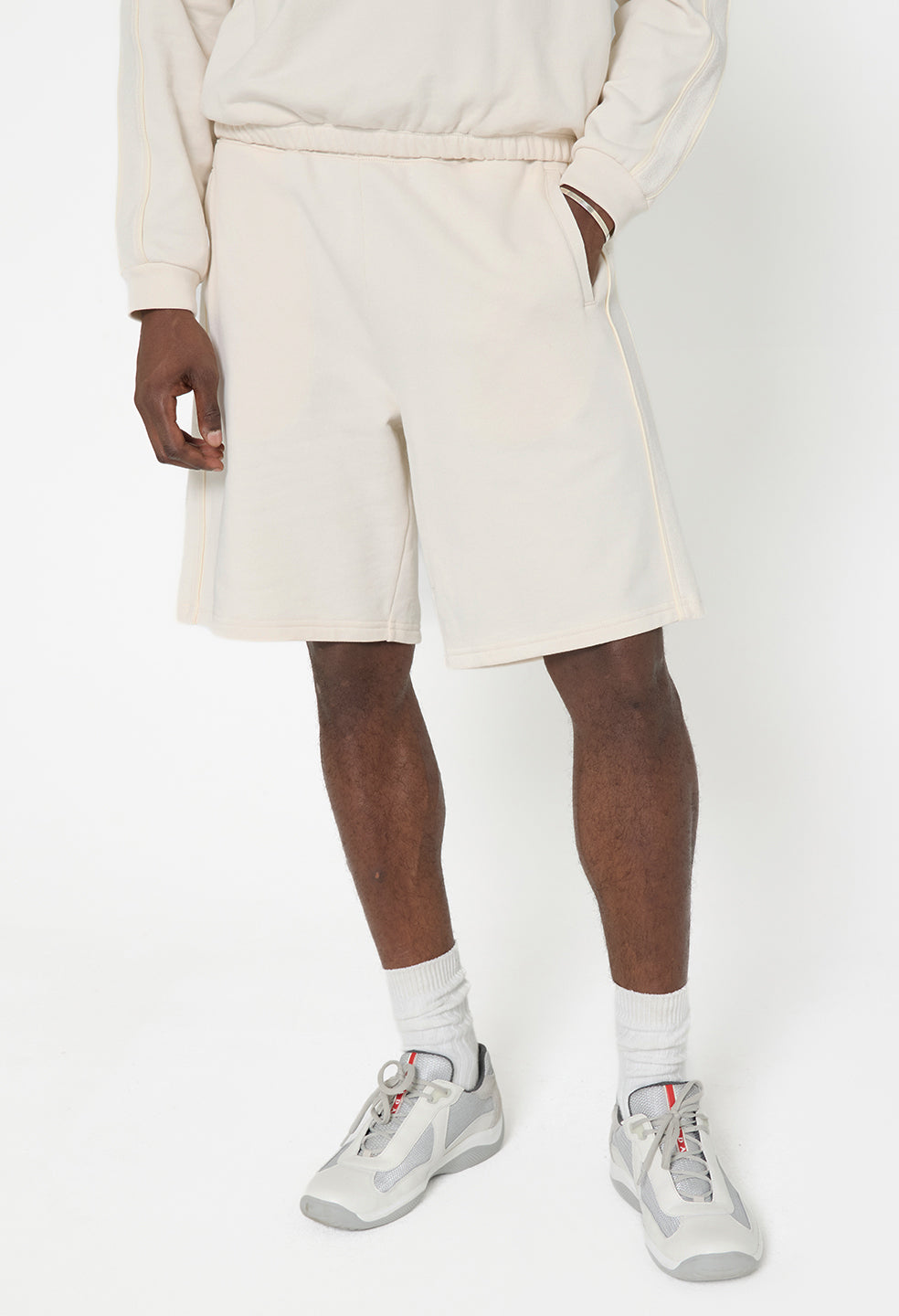 Track Shorts / Salt