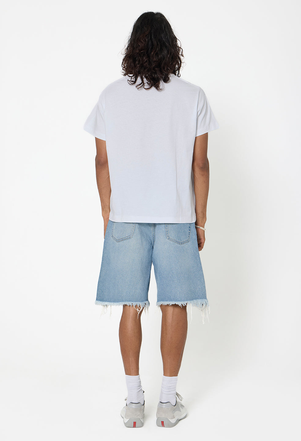 Air Spun Beach Pocket Tee / White