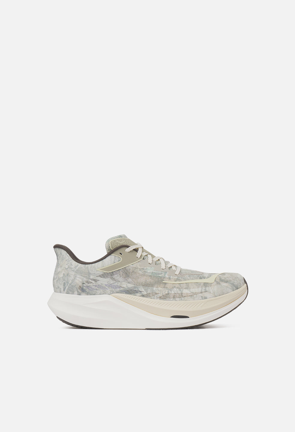 John Elliott x Hoka Rocket X 3 / Spray Green x Antique White