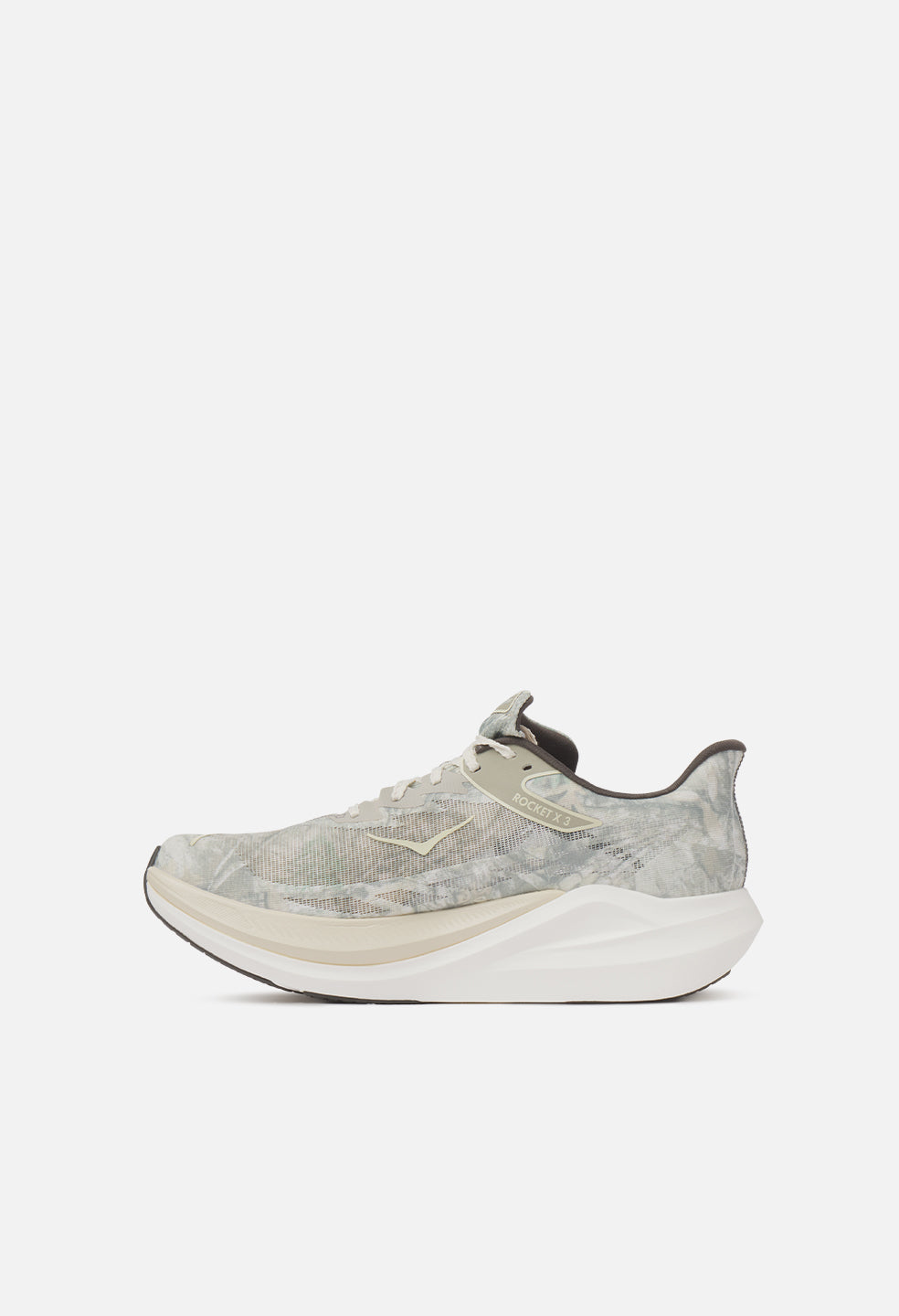 John Elliott x Hoka Rocket X 3 / Spray Green x Antique White