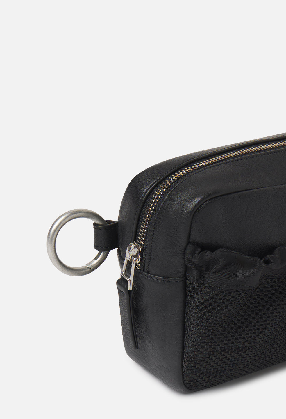 Leather Modular Toiletry Bag / Black