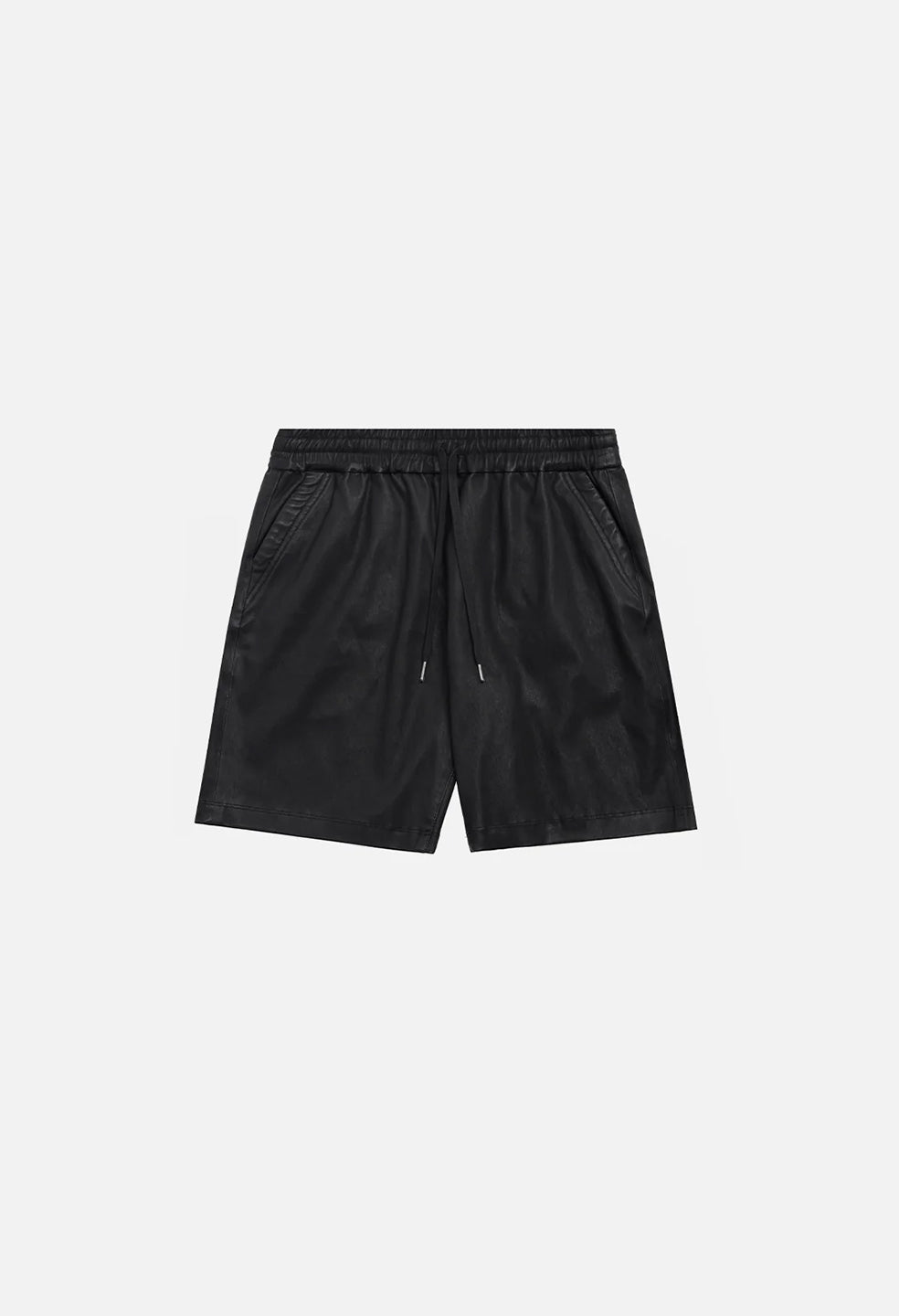 Leather LA Shorts / Black