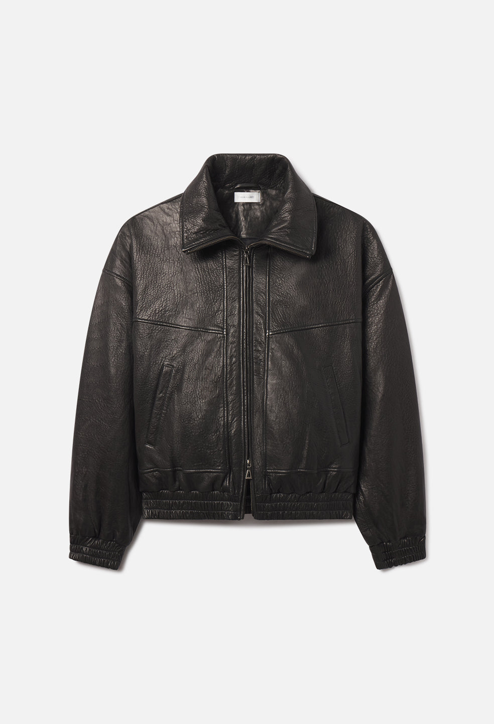 Leather Lautner Jacket / Black