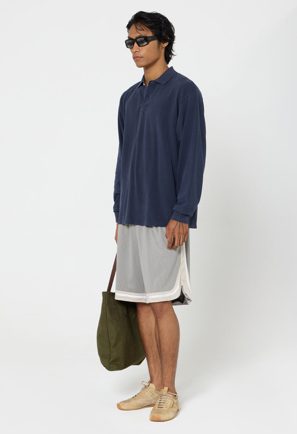 OS Rugby Polo / Washed Oxford Navy