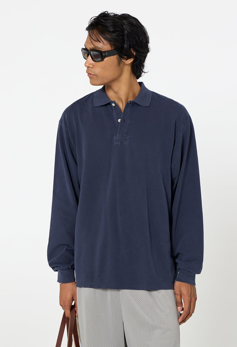 OS Rugby Polo / Washed Oxford Navy