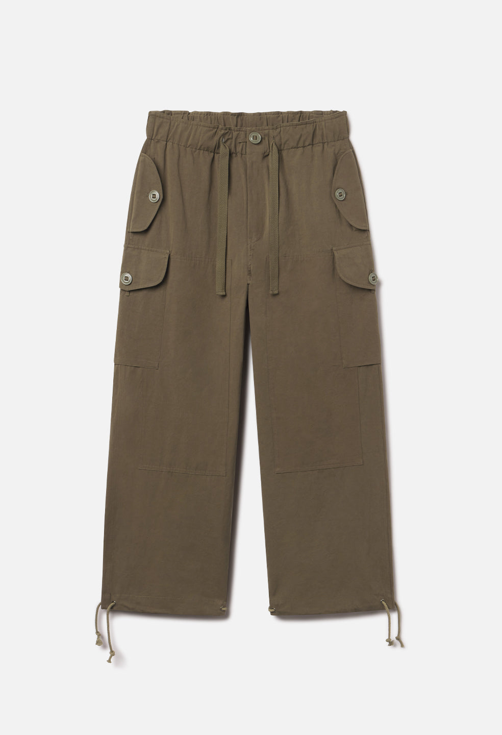Canopy Cotton Cargo Pants / Olive