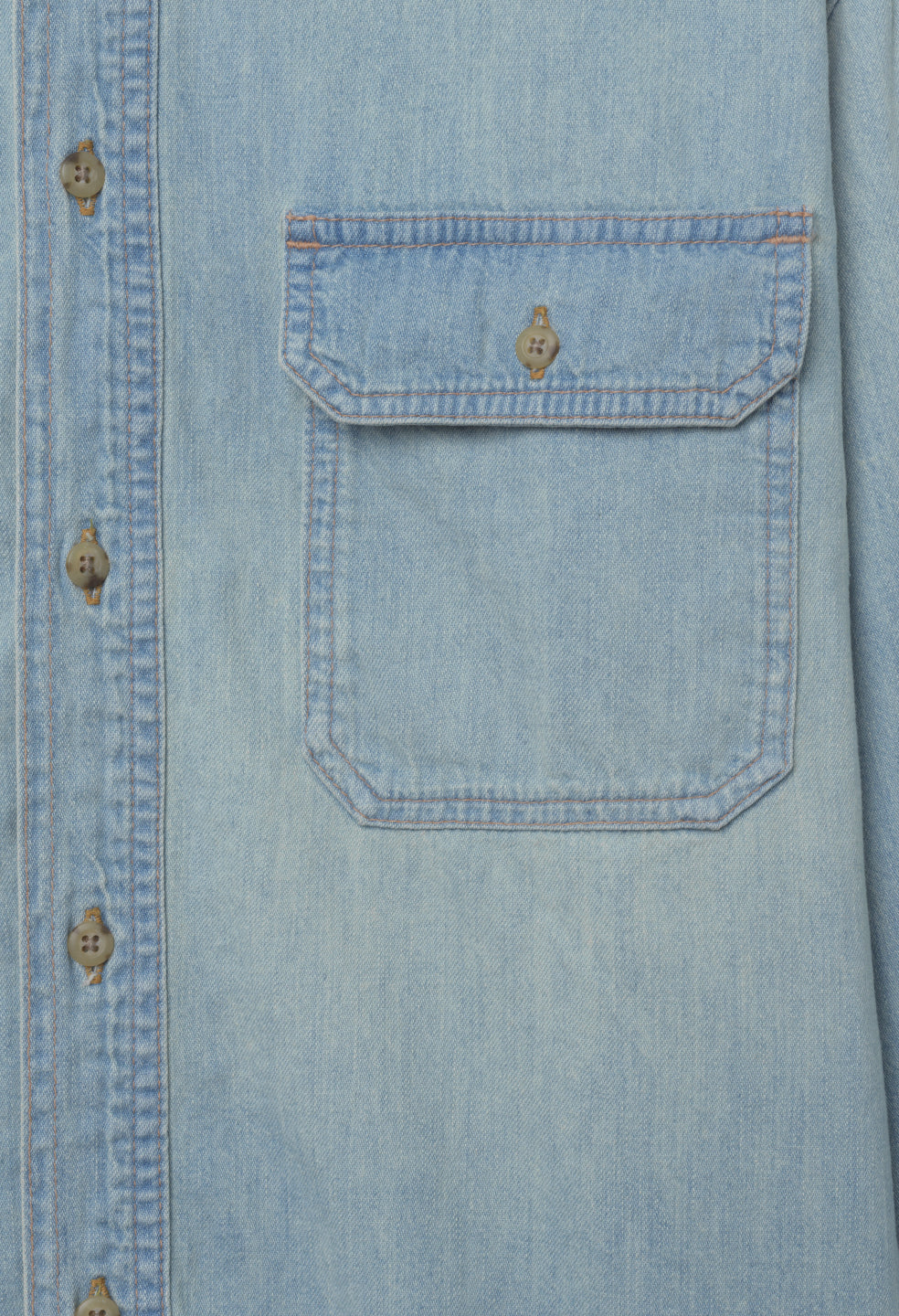 Hemi Princeton Work Shirt / Washed Indigo