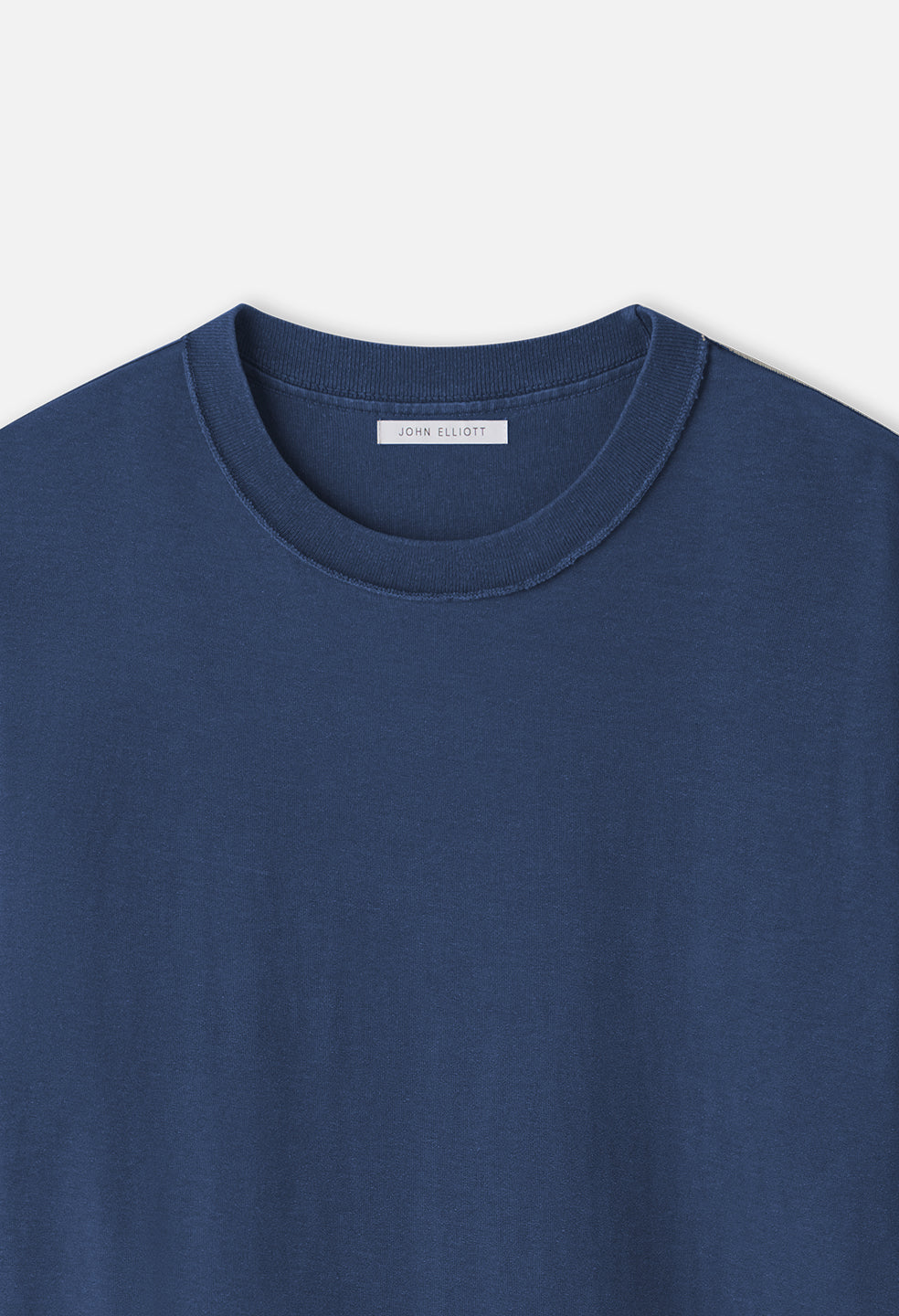 Deuxieme Classe JOHN ELLIOTT Tシャツ Summer Reversed Cropped Tee / Washed Cadet