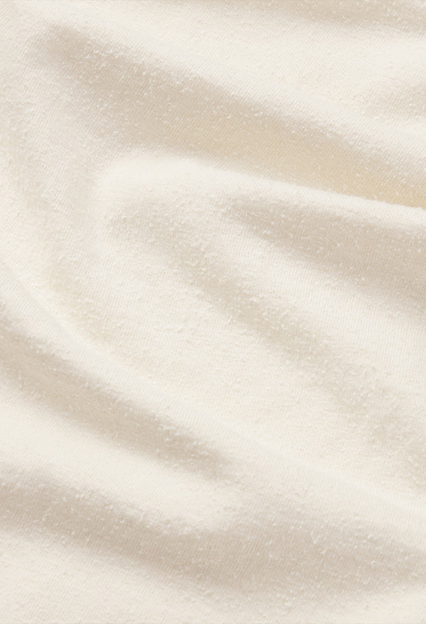 Silk Noil Anti-Expo Tee / Salt
