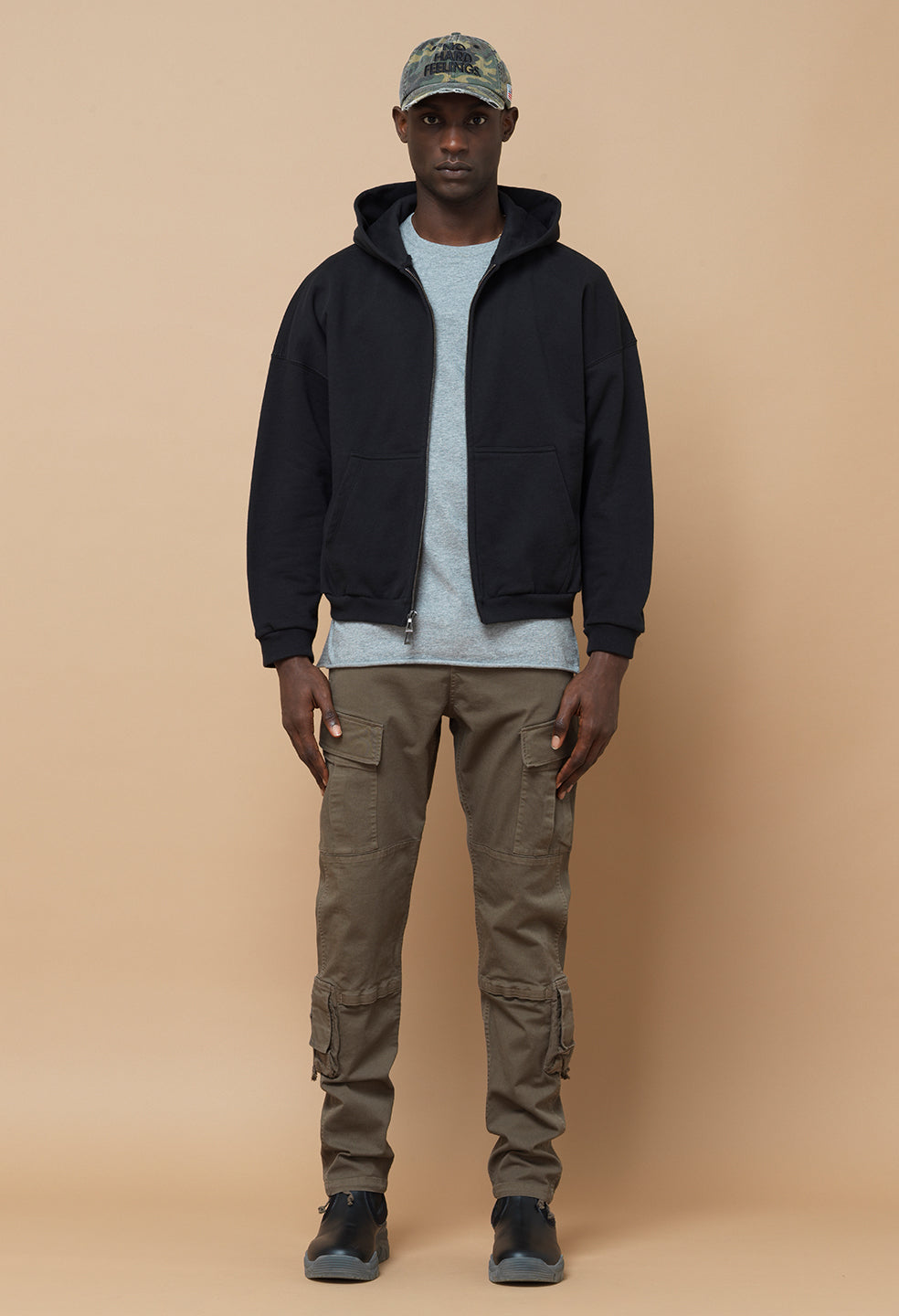 Slim Tactical Cargo / Brown