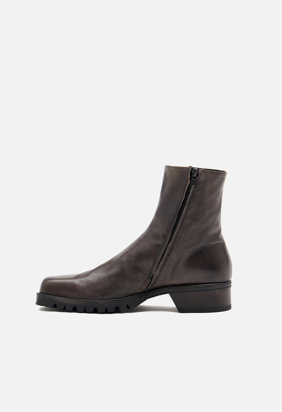 Square Toe Boot / Chocolate