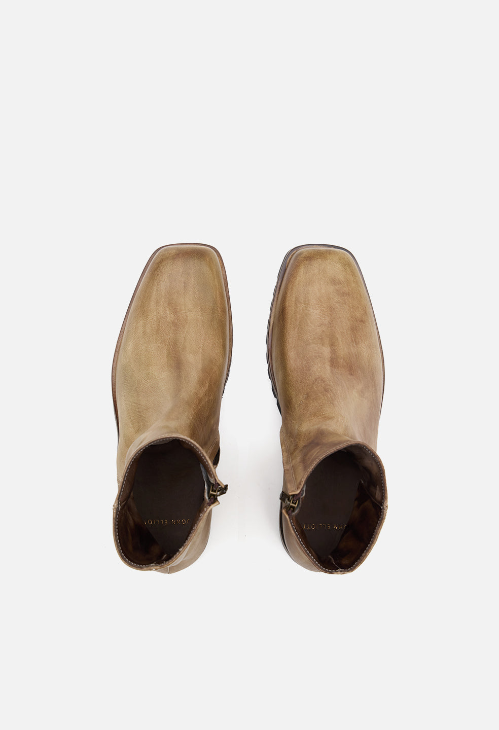 Square Toe Boot / Taupe