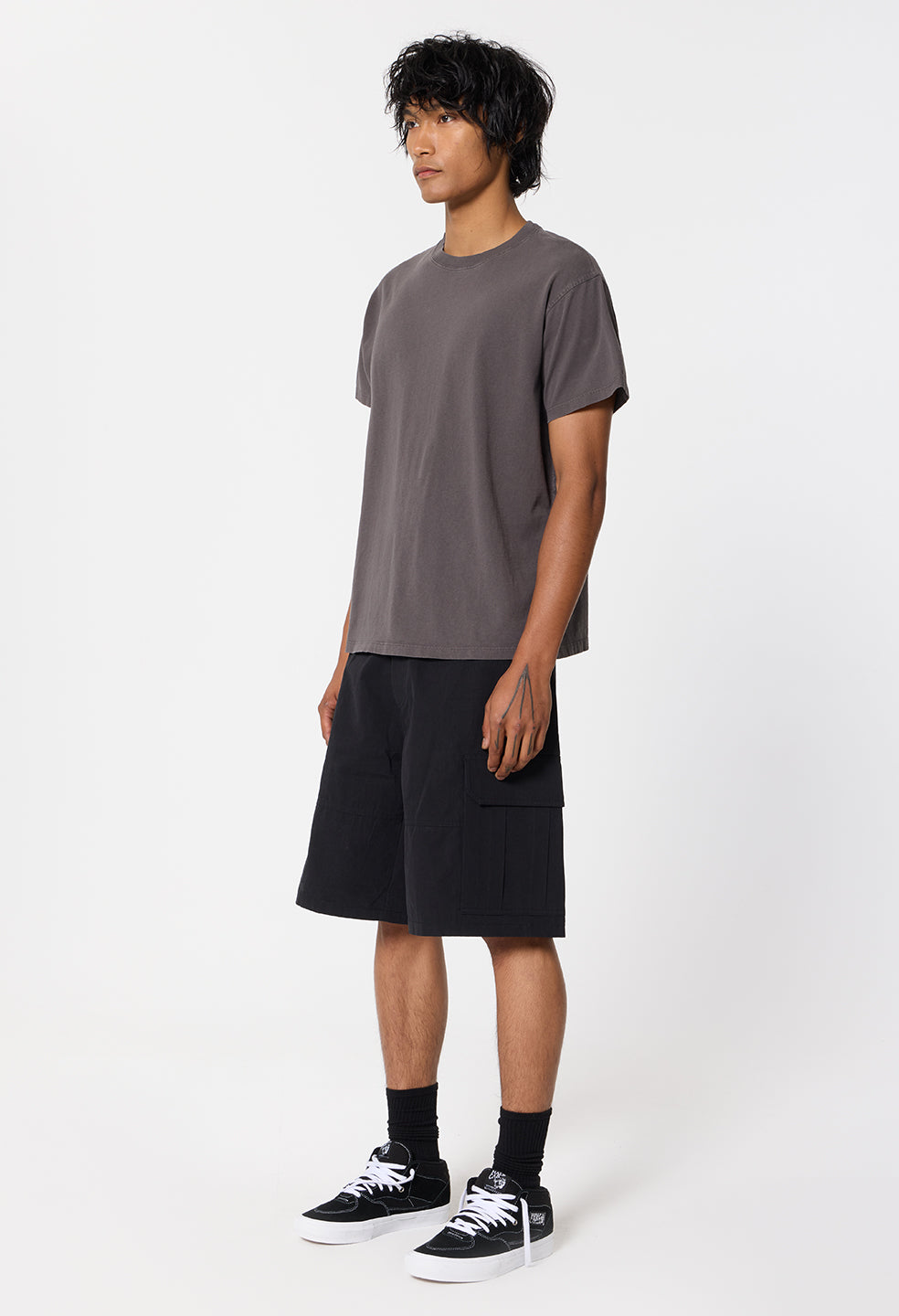 Cotton Southport Cargo Shorts / Black