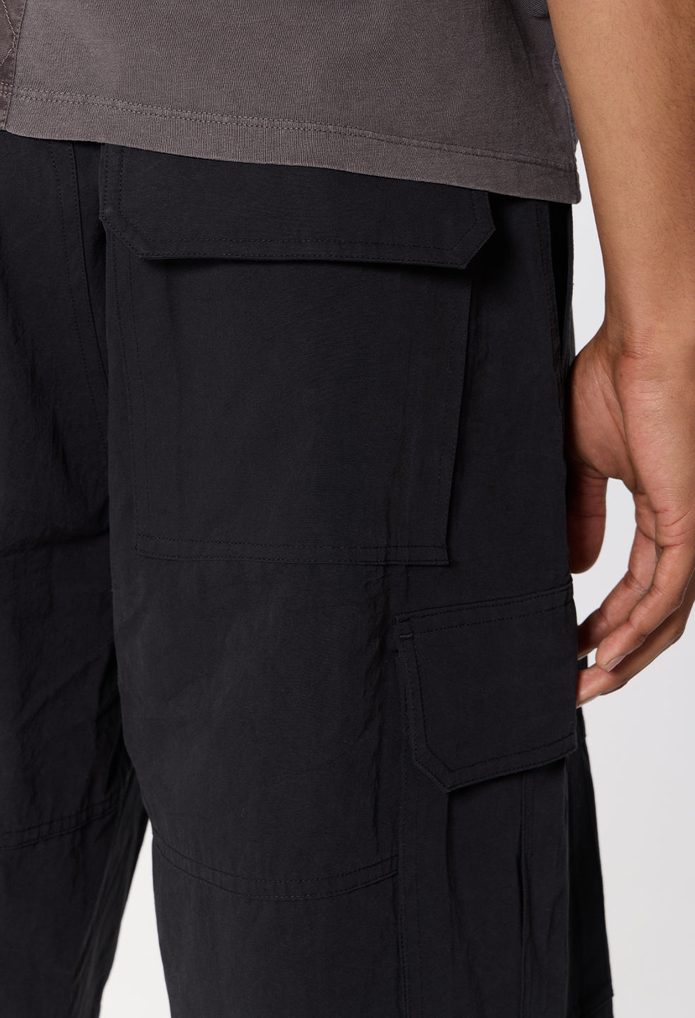 Cotton Southport Cargo Shorts / Black
