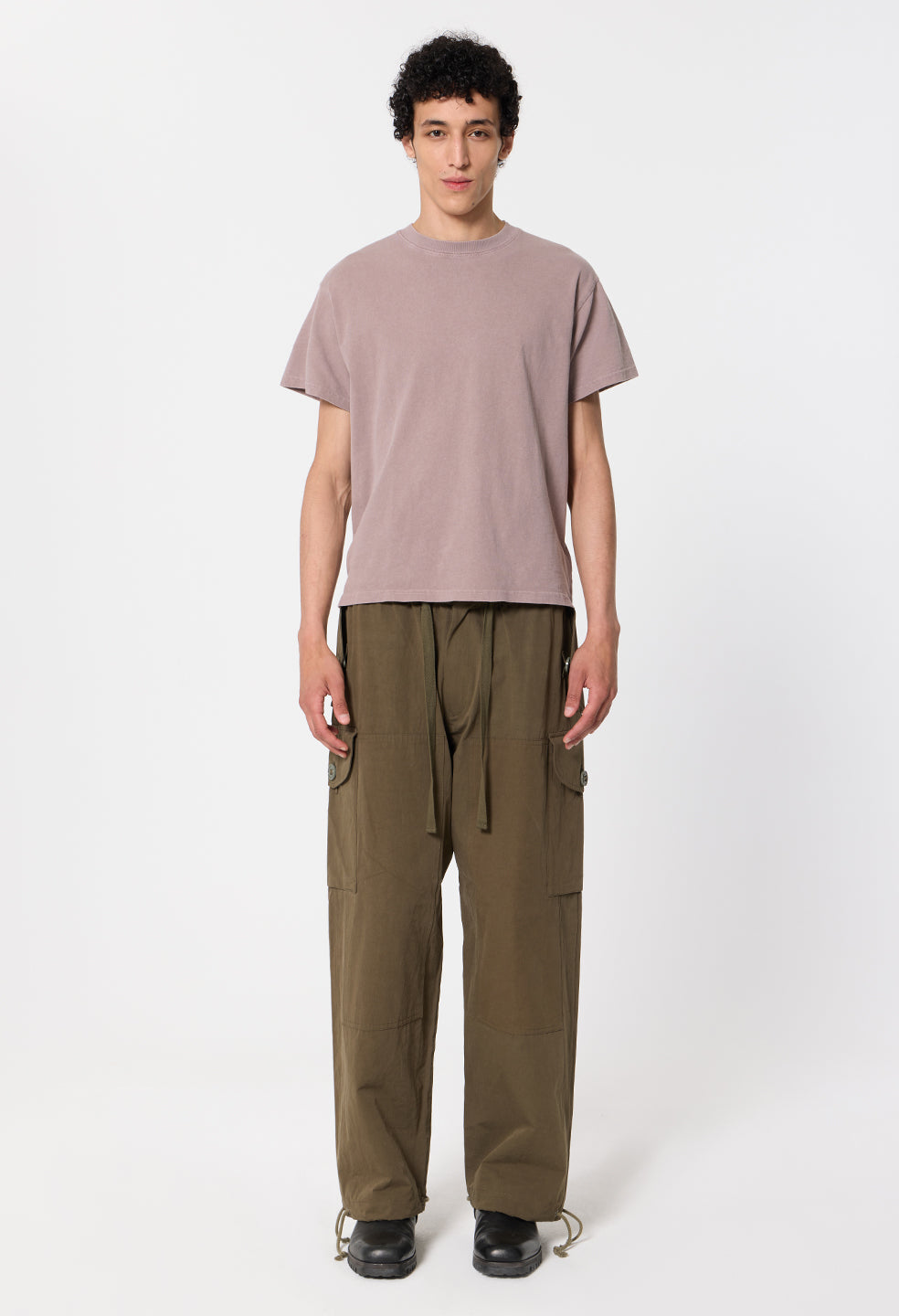 Air Spun Shrunken Tee / Plum