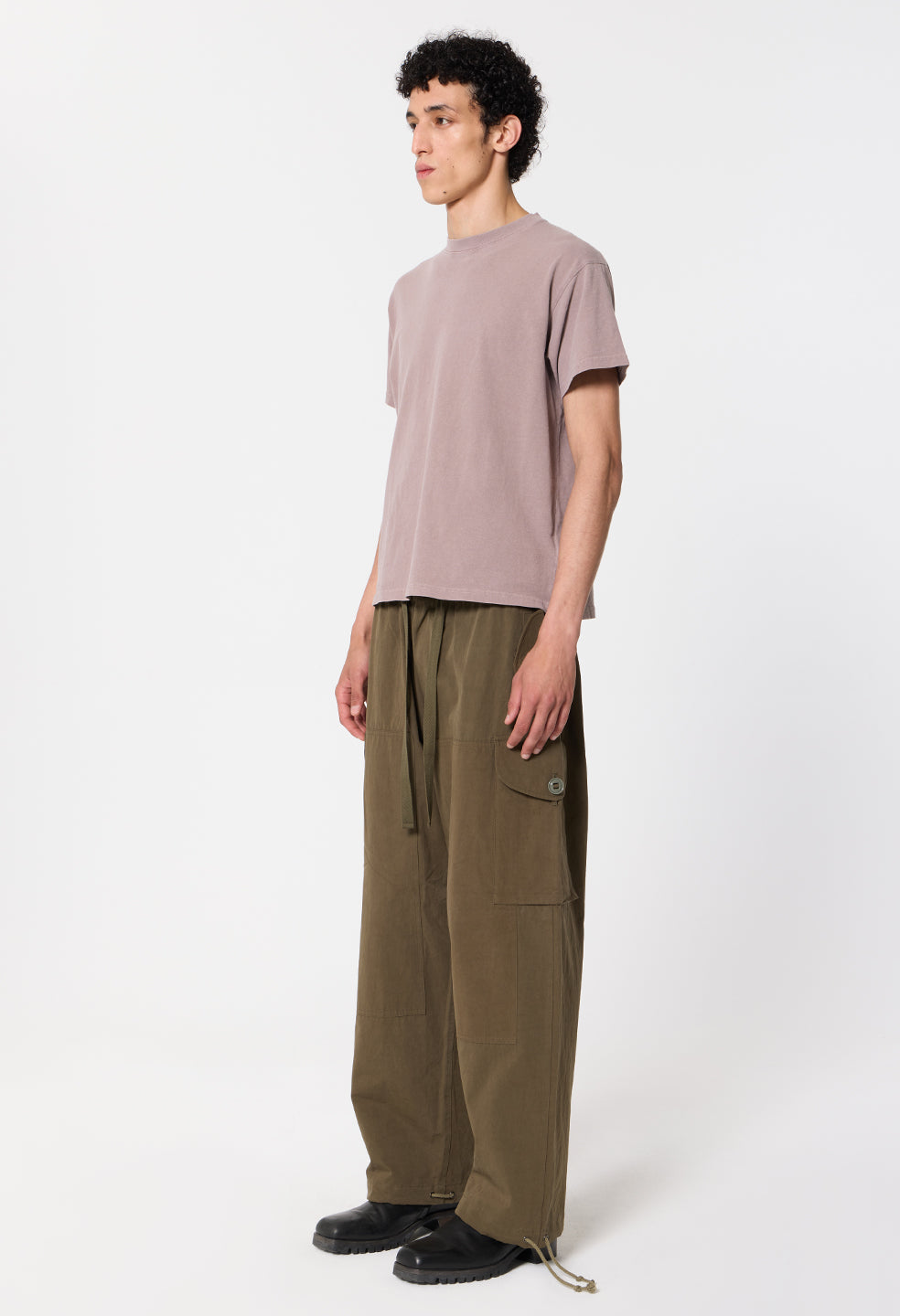 Air Spun Shrunken Tee / Plum
