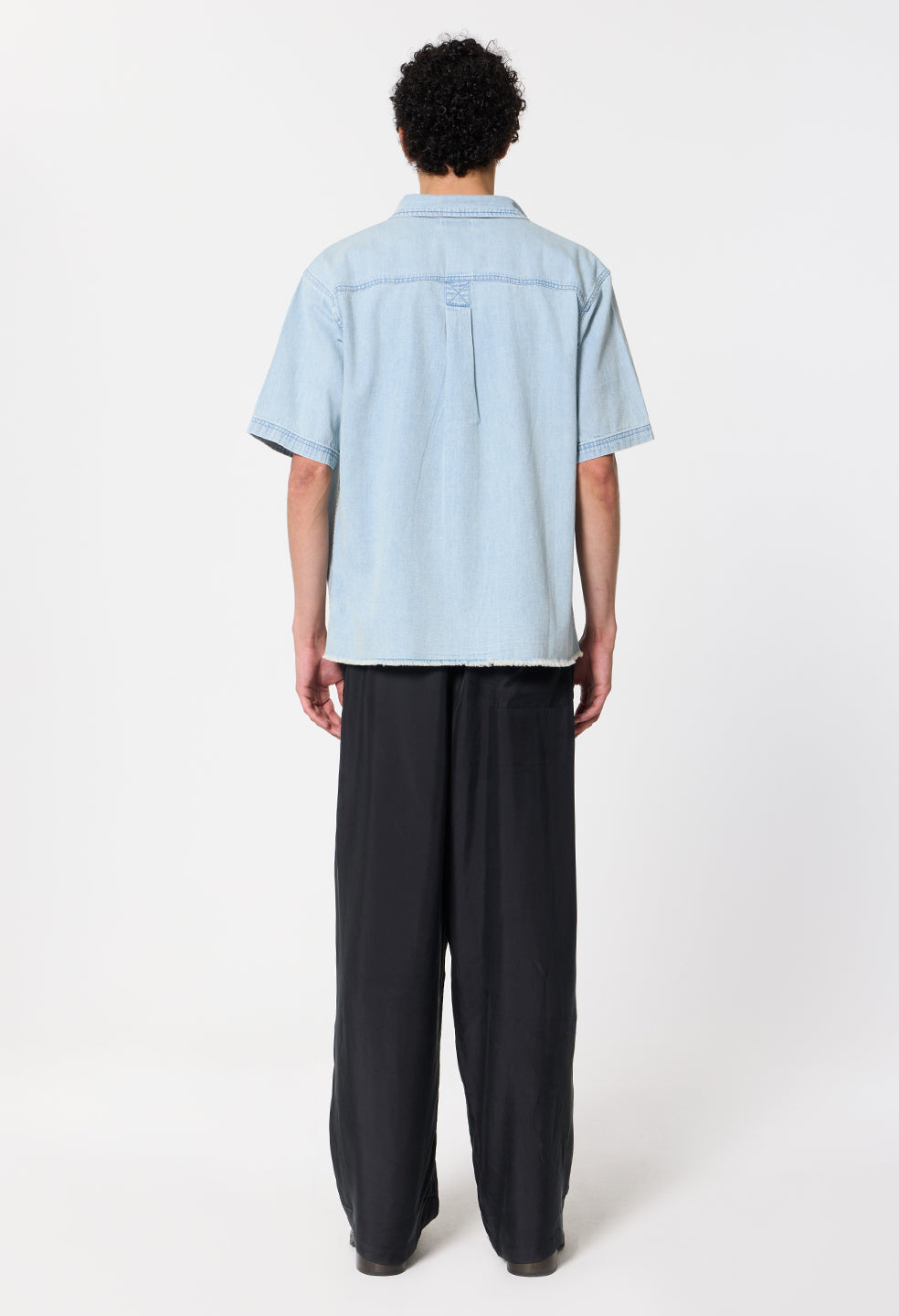 Princeton Hemi SS Shirt / Washed Indigo
