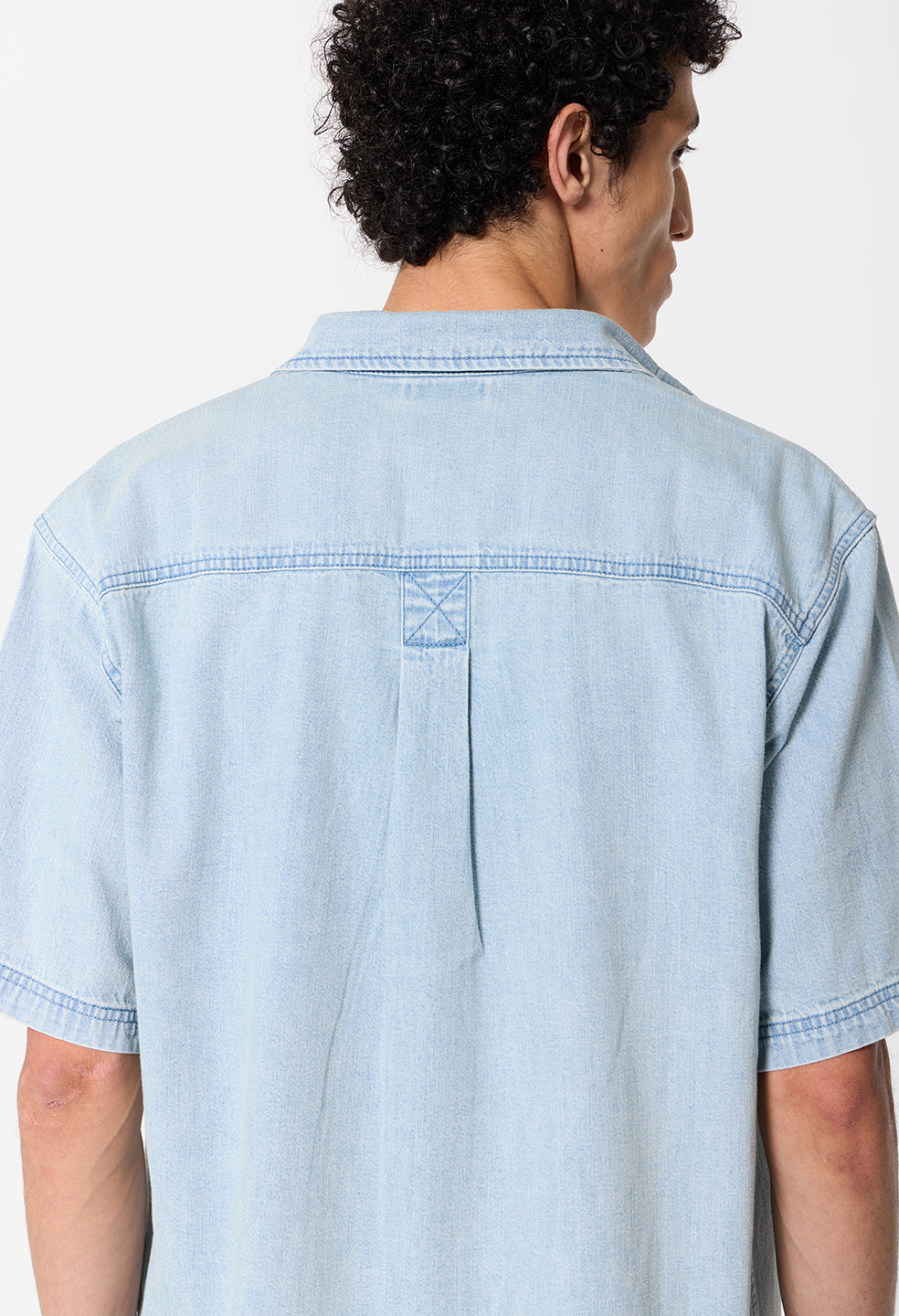 Princeton Hemi SS Shirt / Washed Indigo