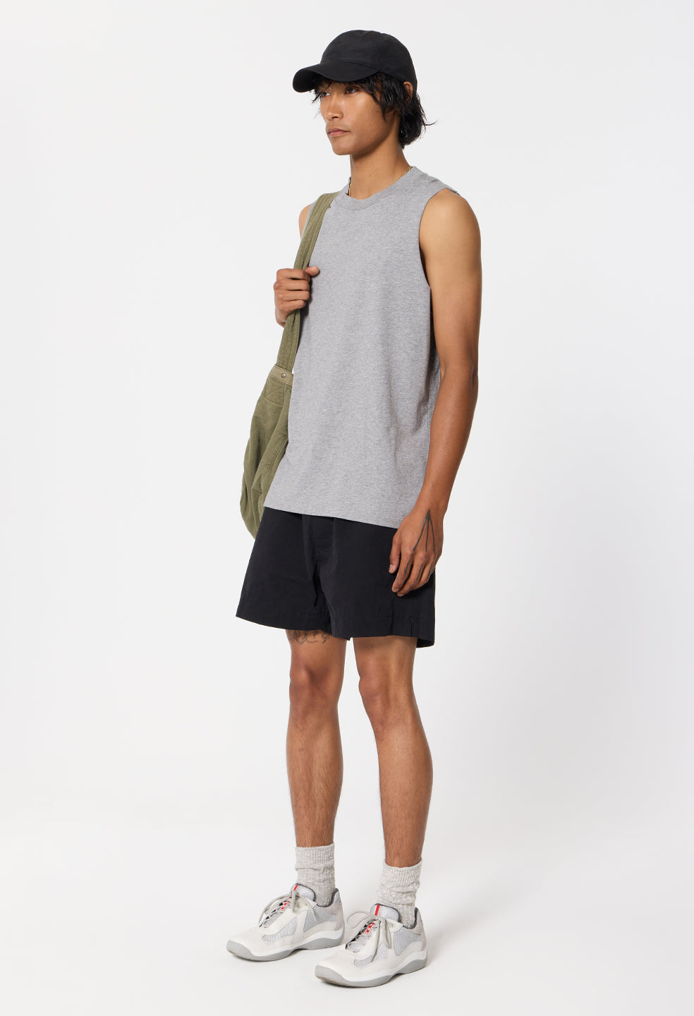 Cotton Kennedy Shorts / Black