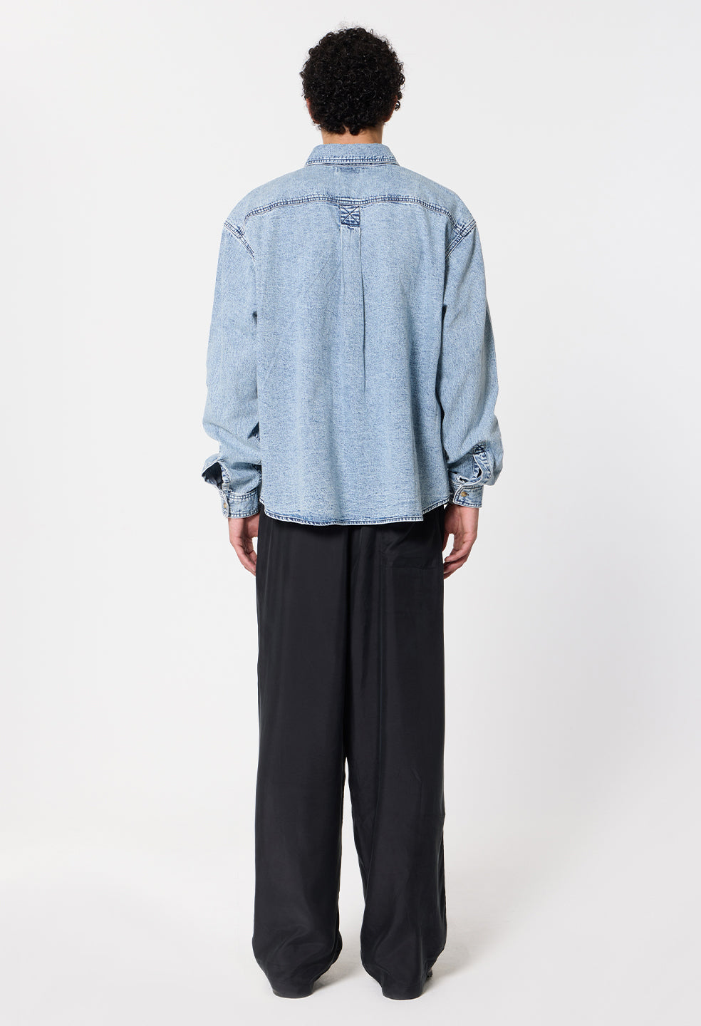 Cupro Saint Lucia Trouser / Black
