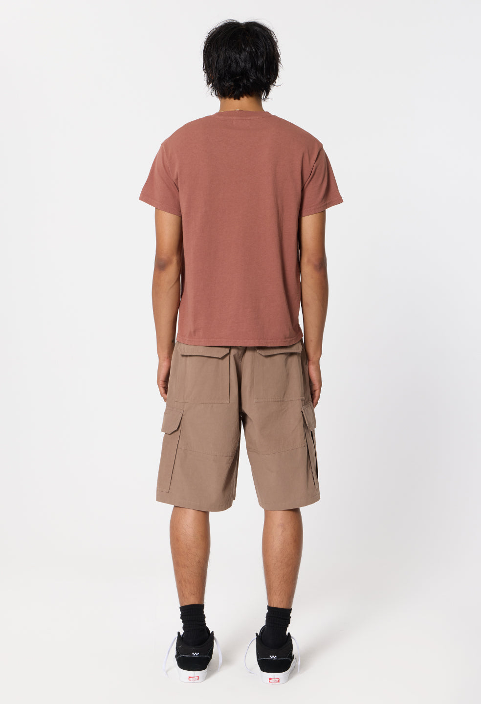Air Spun Shrunken Tee / Rust