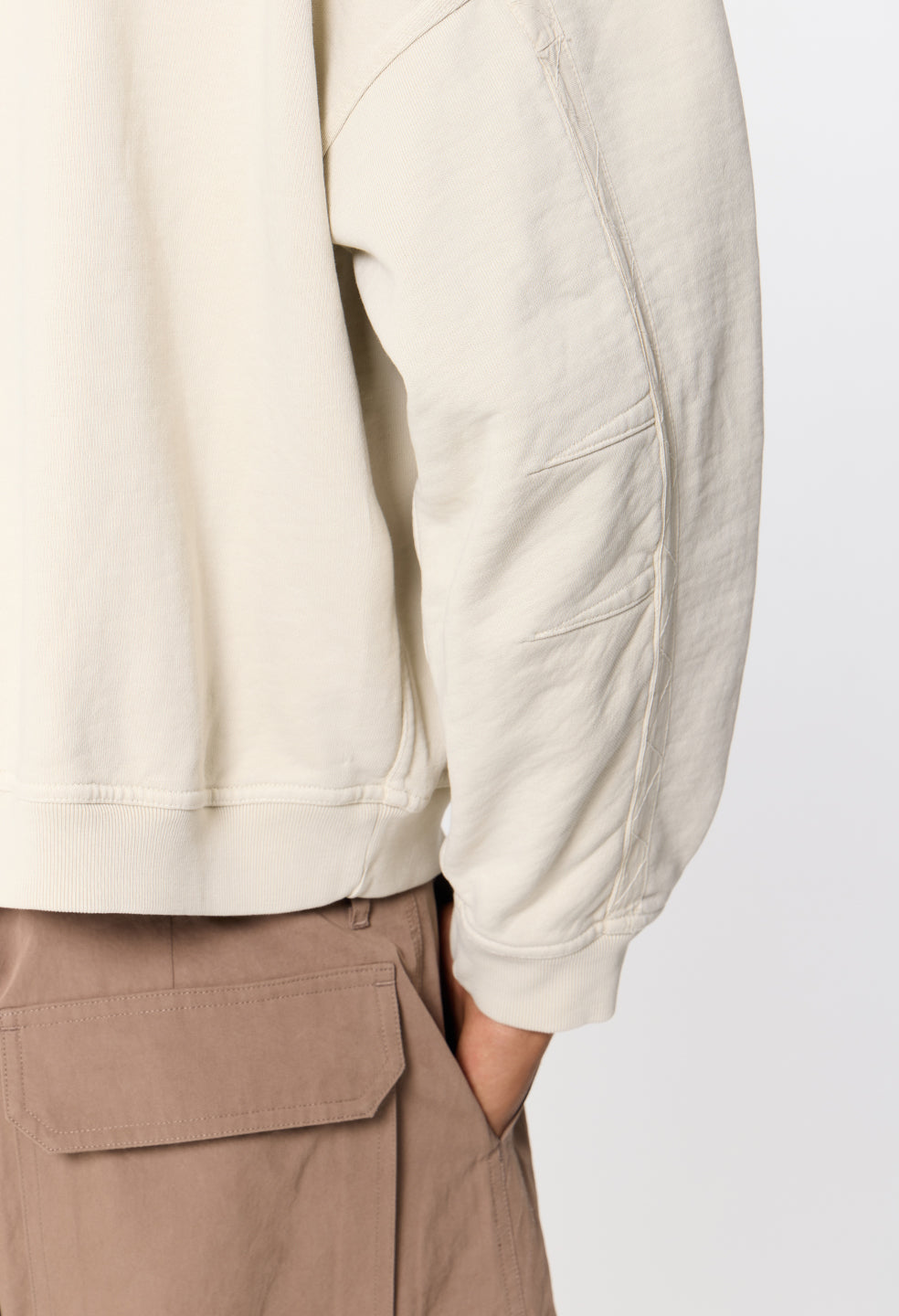 Platoon Frances Hoodie / Washed Bone