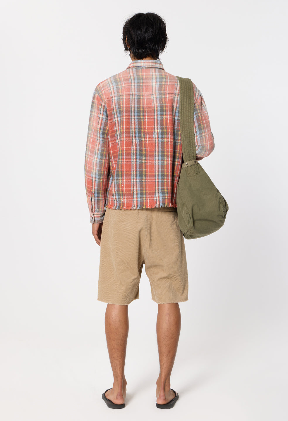 Odeon Hemi Oversized Shirt / Vintage Red Plaid