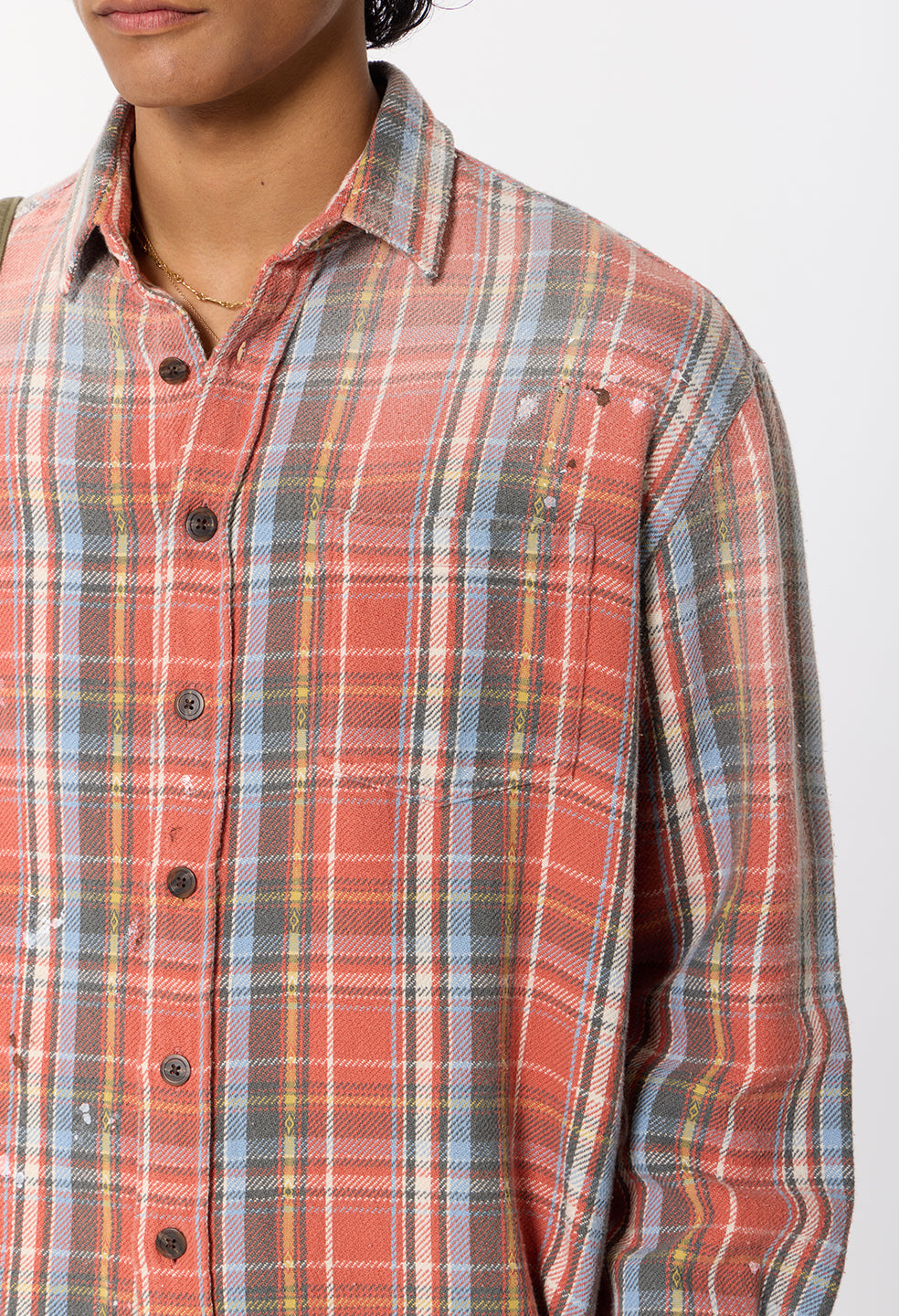 Odeon Hemi Oversized Shirt / Vintage Red Plaid
