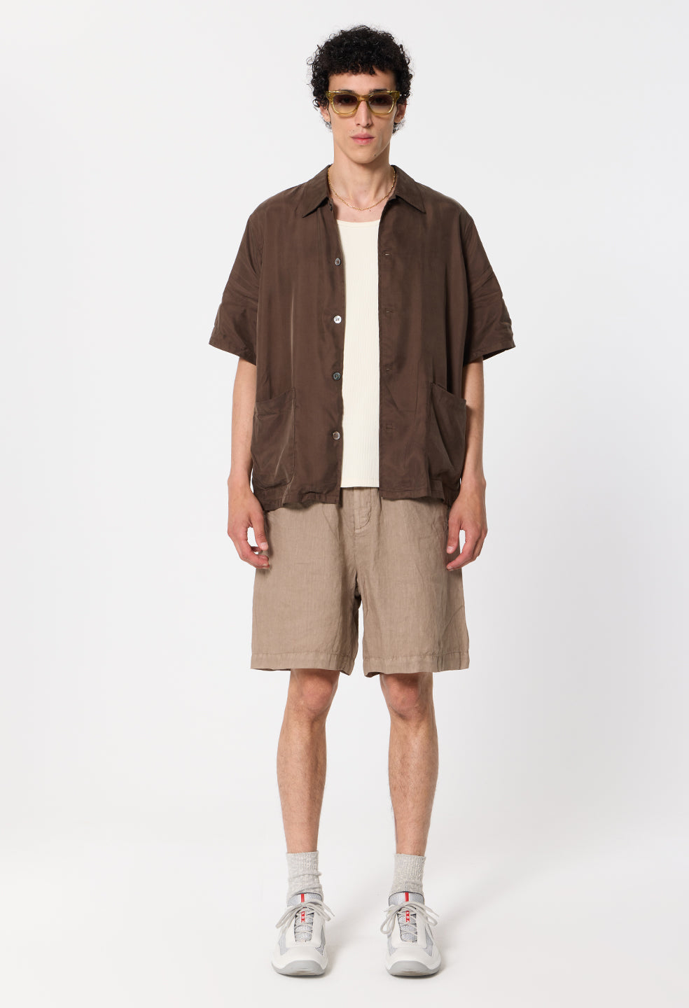 Nigril Linen Easy Short / Washed Drift