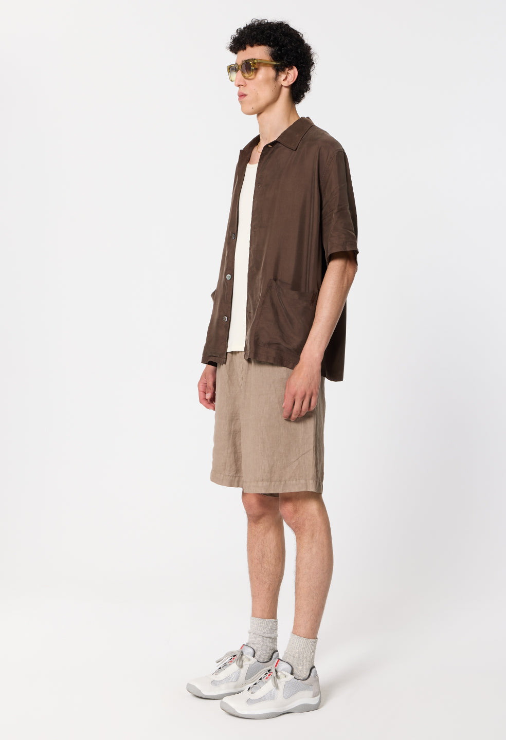 Nigril Linen Easy Short / Washed Drift