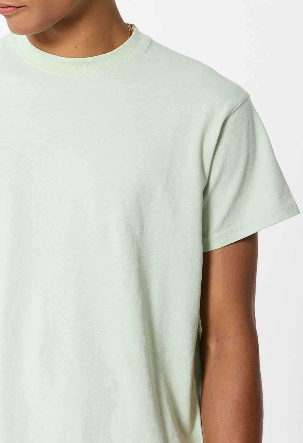 Air Spun Shrunken Tee / Celadon
