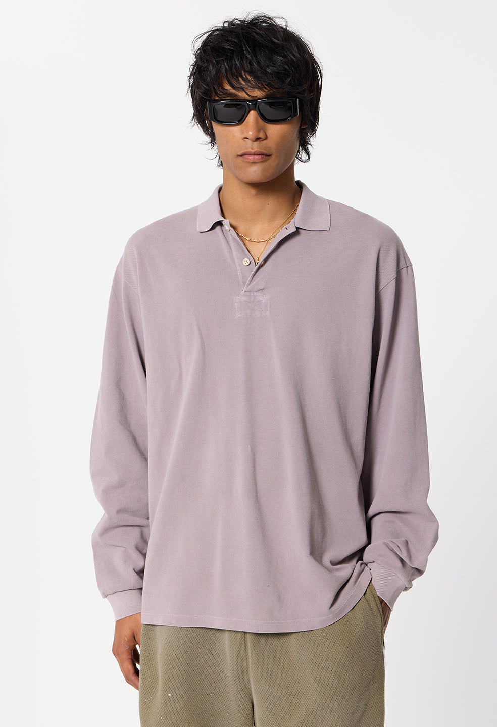 OS Rugby Polo / Washed Plum