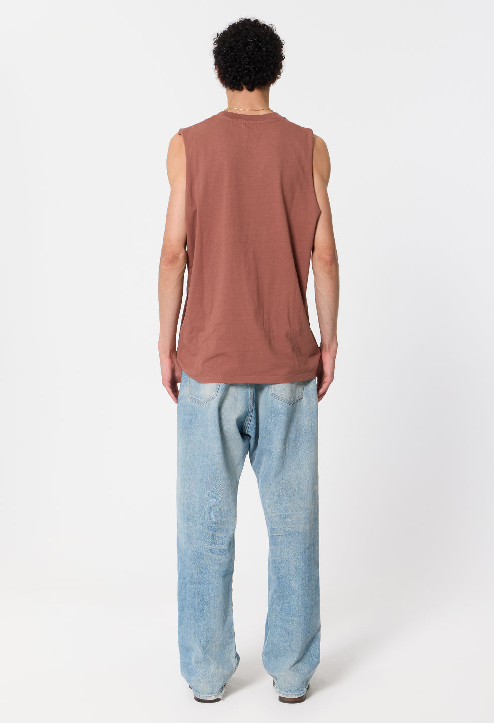 Air Spun Campus Cut-Off Tee / Rust