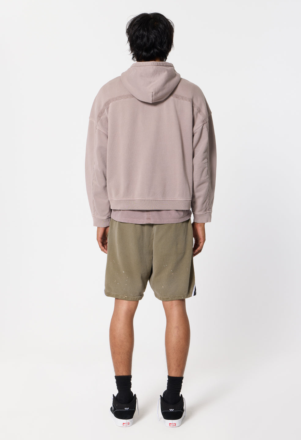 Odeon Mesh Rivalry Short / Vintage Olive