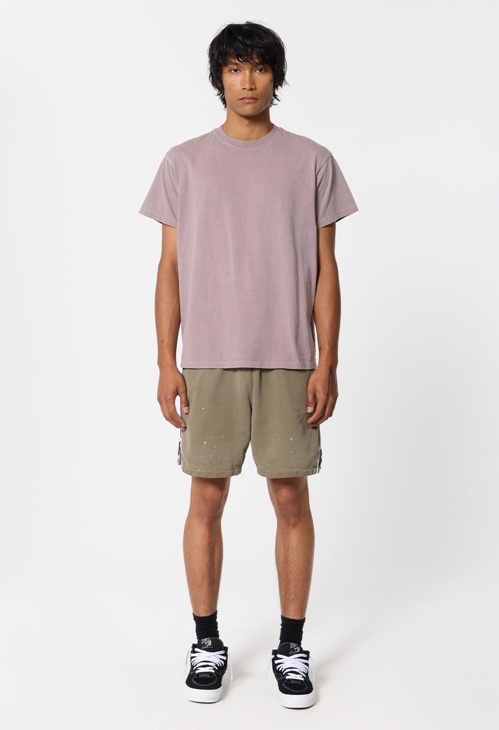 Platoon Tee / Washed Plum