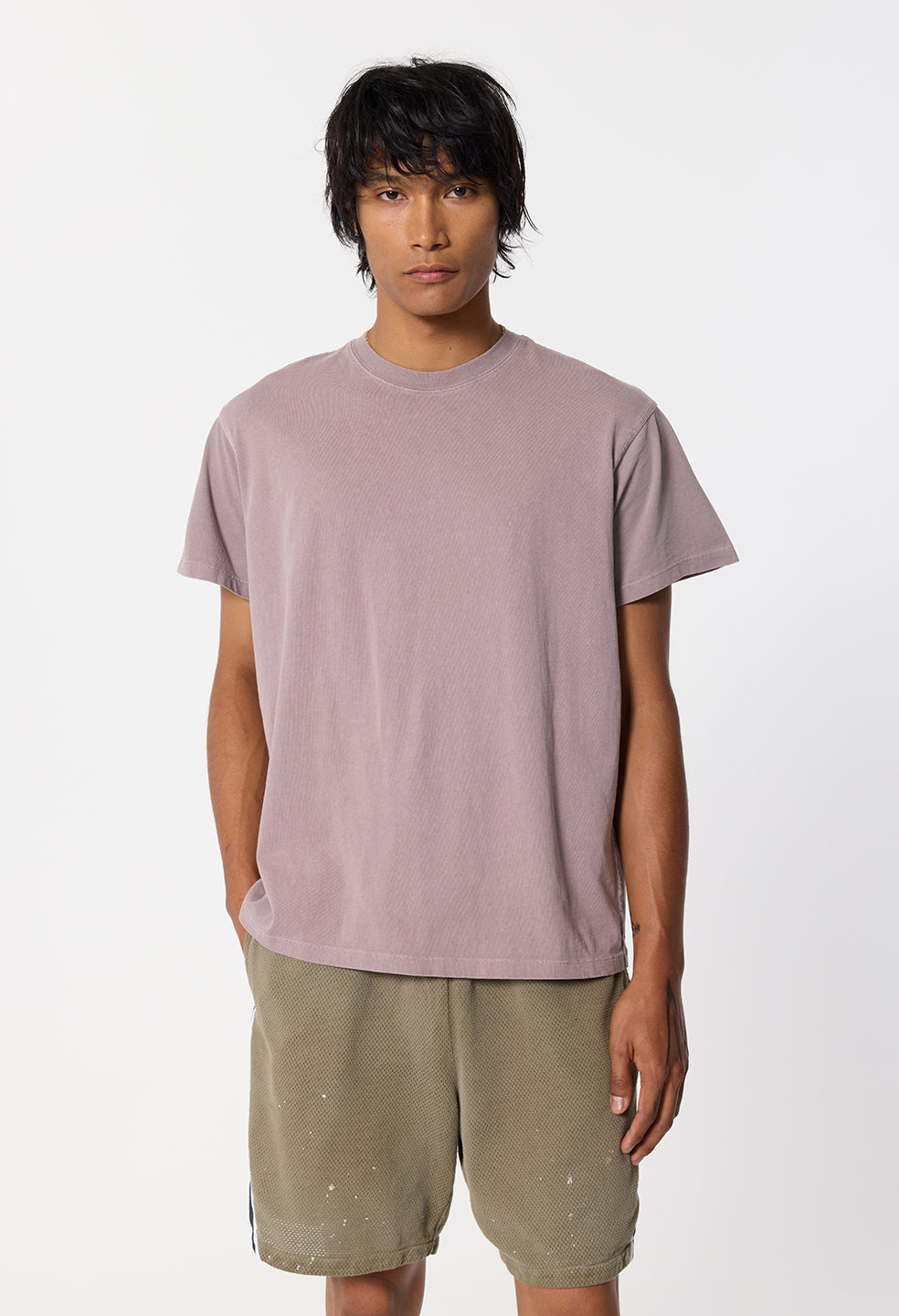 Platoon Tee / Washed Plum
