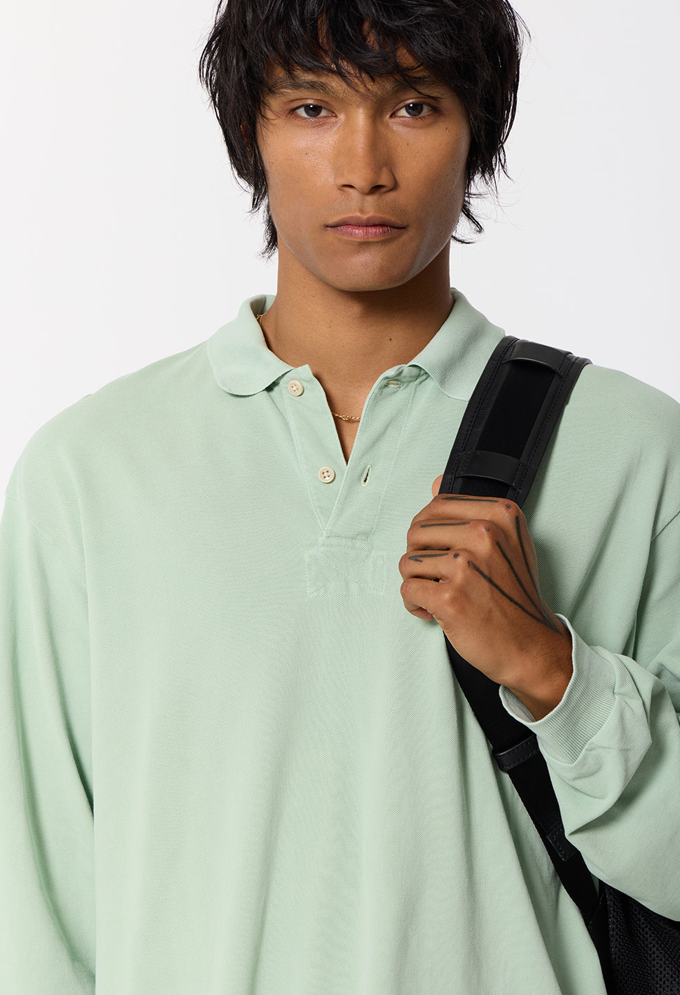 OS Rugby Polo / Washed Celadon