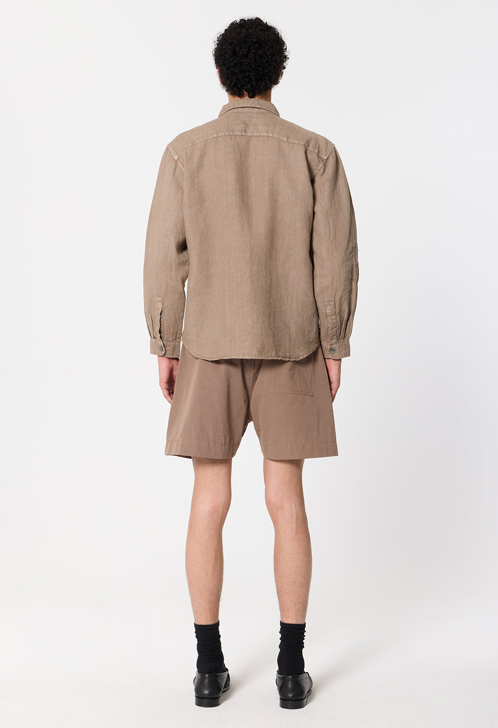 Nigril Linen Cloak / Washed Drift