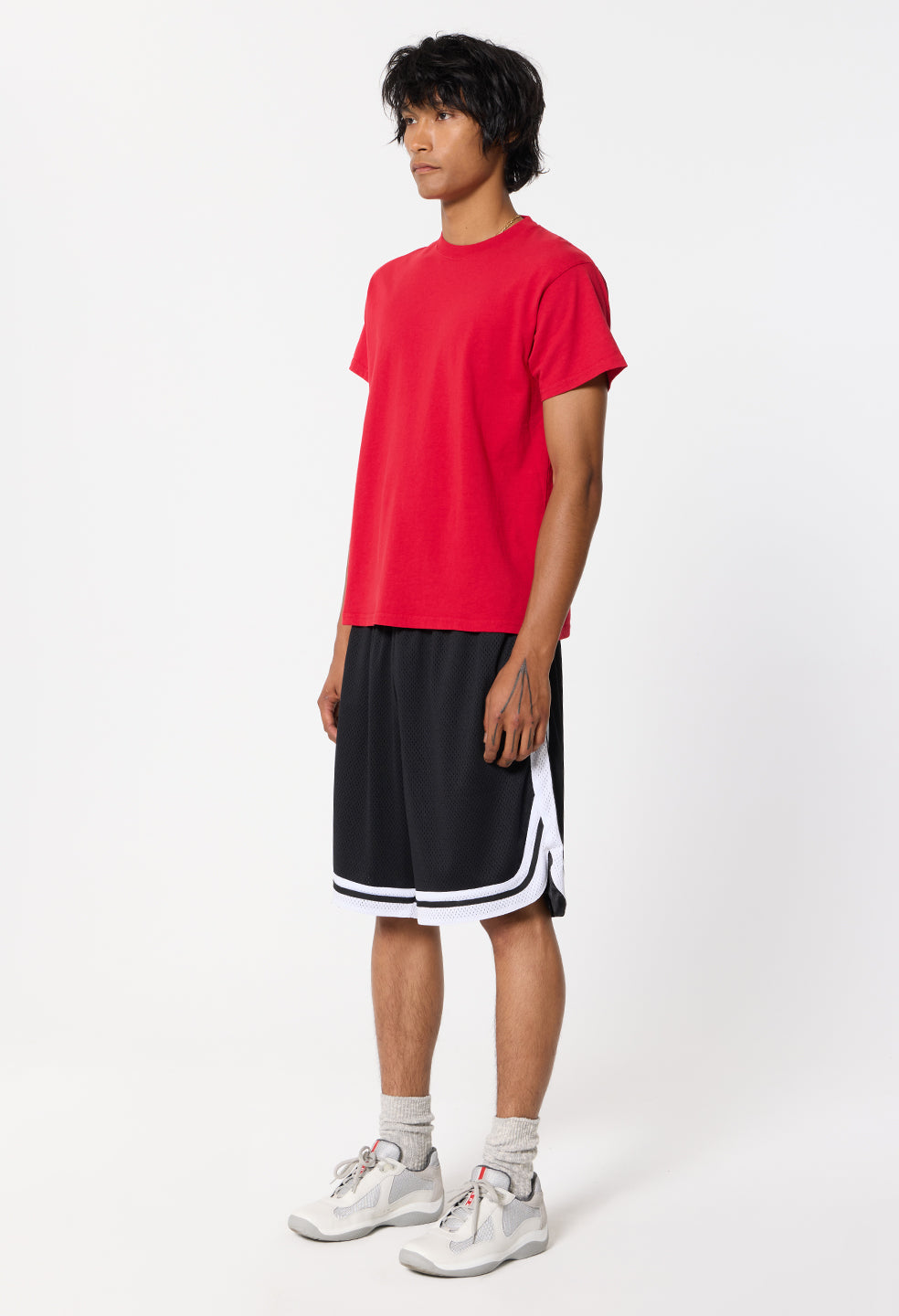 Air Spun Shrunken Tee / Rio Red