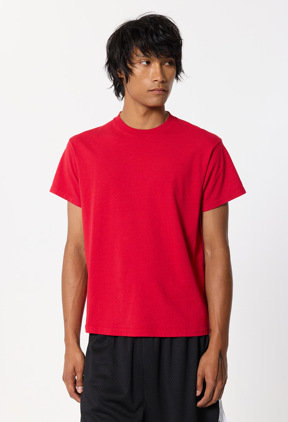 Air Spun Shrunken Tee / Rio Red