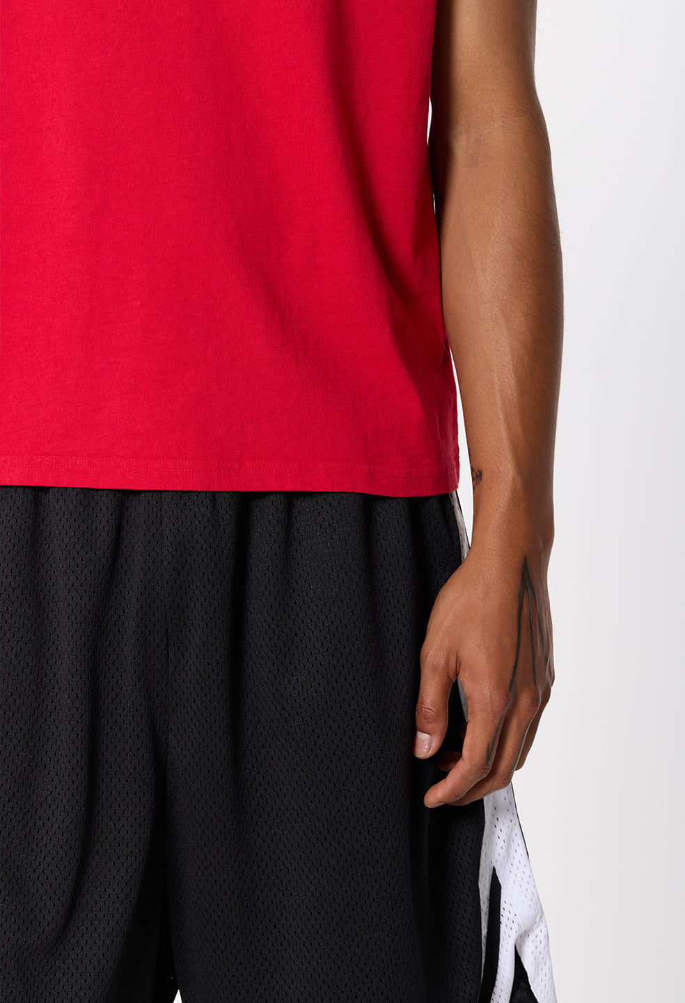 Air Spun Shrunken Tee / Rio Red
