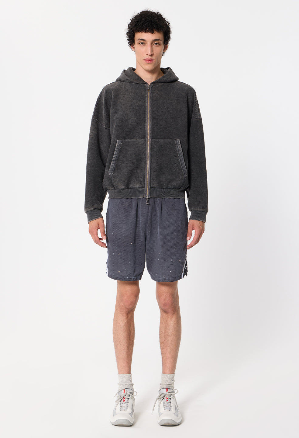 Odeon Mesh Rivalry Short / Vintage Black
